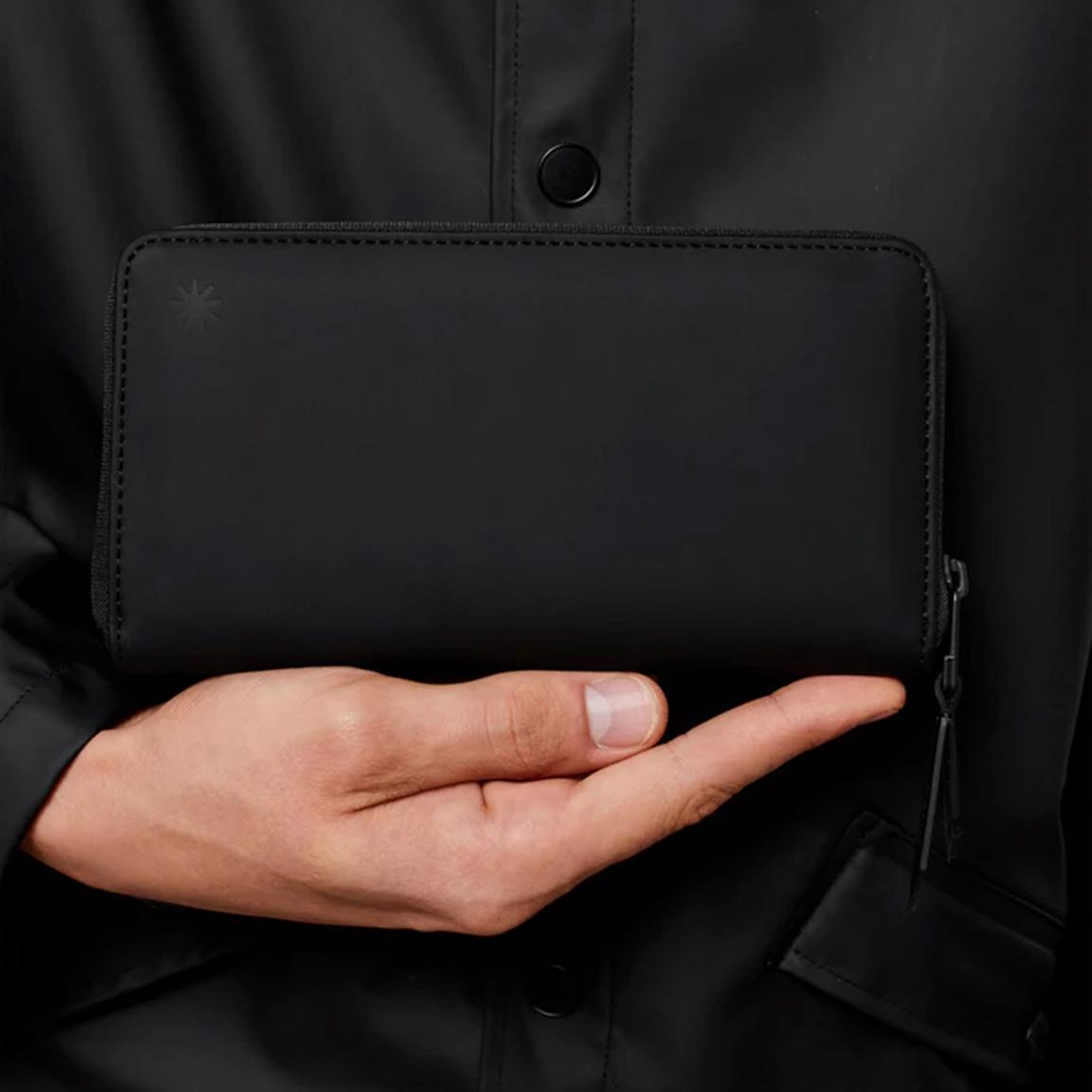 Black Unisex Waterproof Wallet main product photo