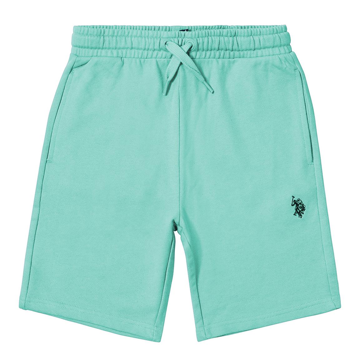 Younger Boy's Green Core Cotton Shorts main product photo