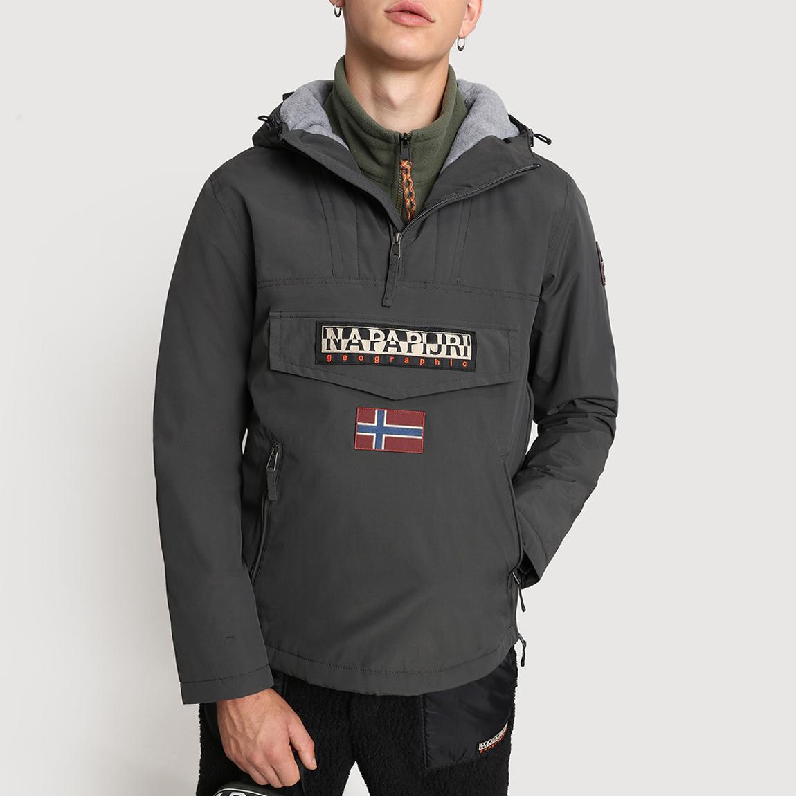 Grey Abrigo Anorak main product photo
