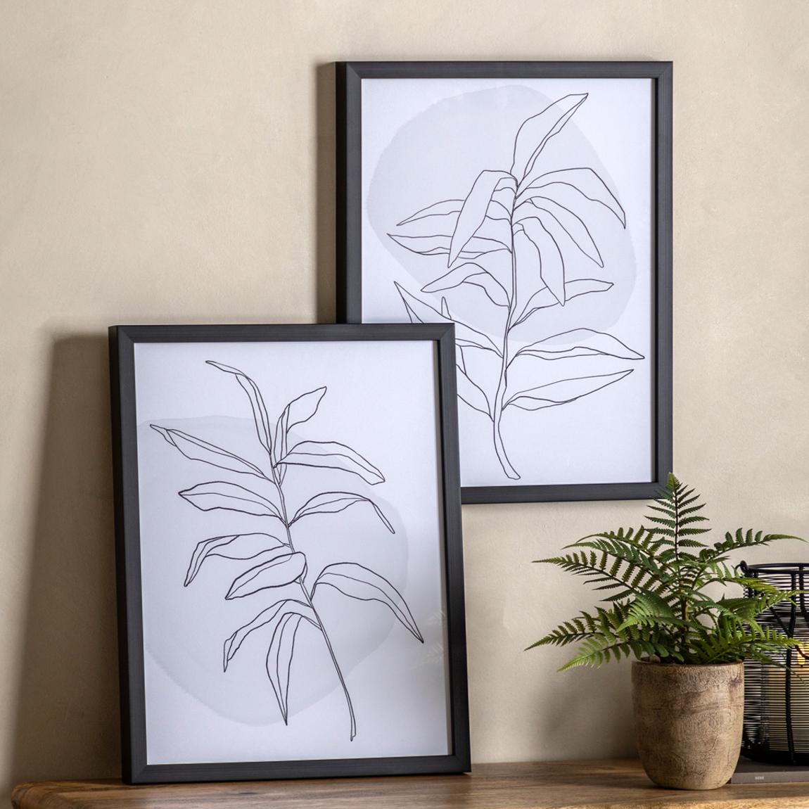 Simplicty 50x40cm Set of 2 Framed Prints main product photo