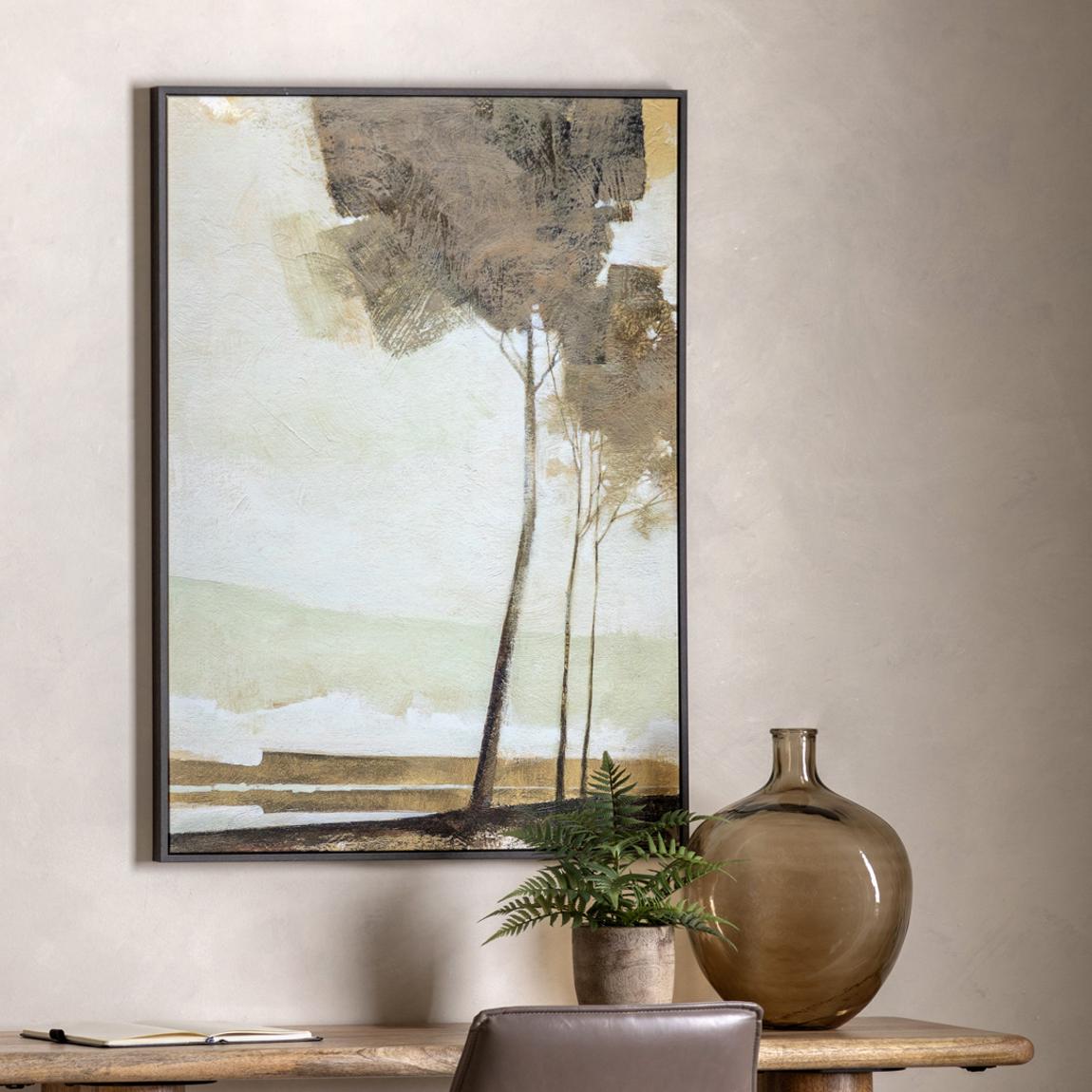 Three Trees 70x100cm Framed Canvas main product photo