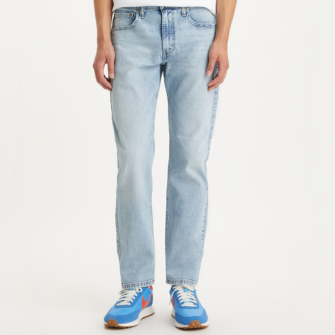 Light Wash 502™ Tapered Stretch Jeans main product photo