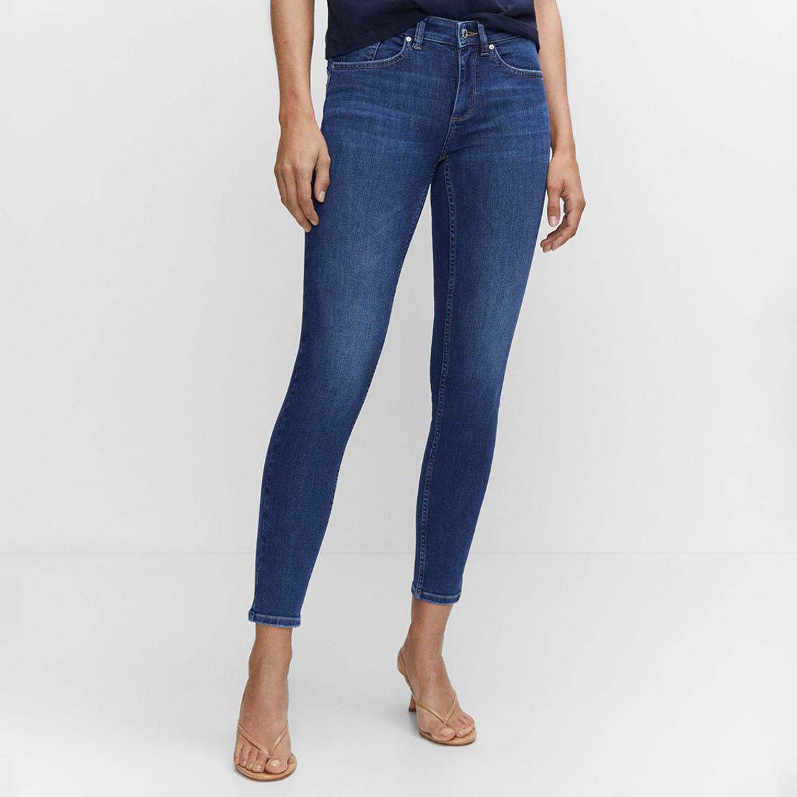 Dark Blue Skinny Push-Up Jeans main product photo