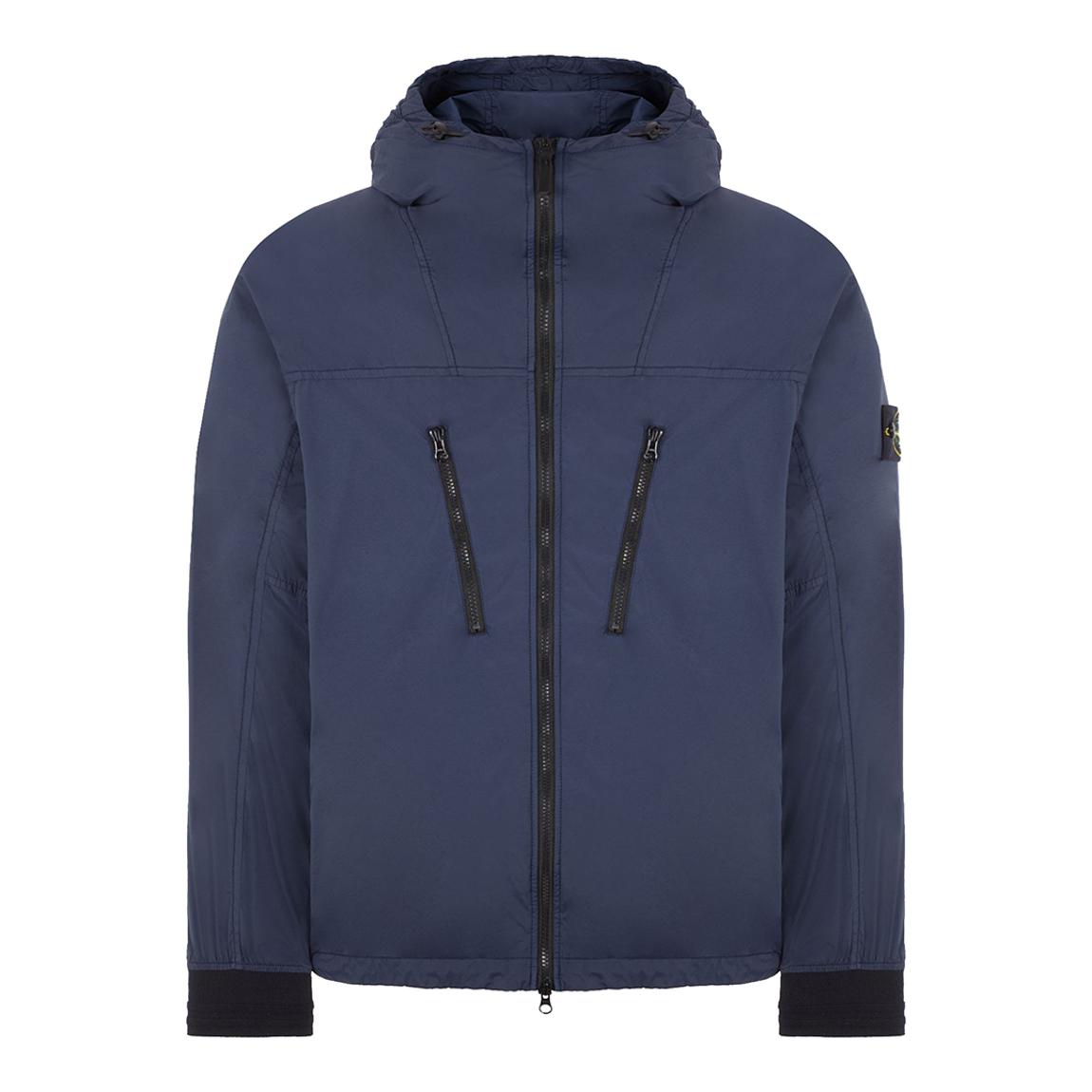 Navy Nylon Packable Jacket main product photo