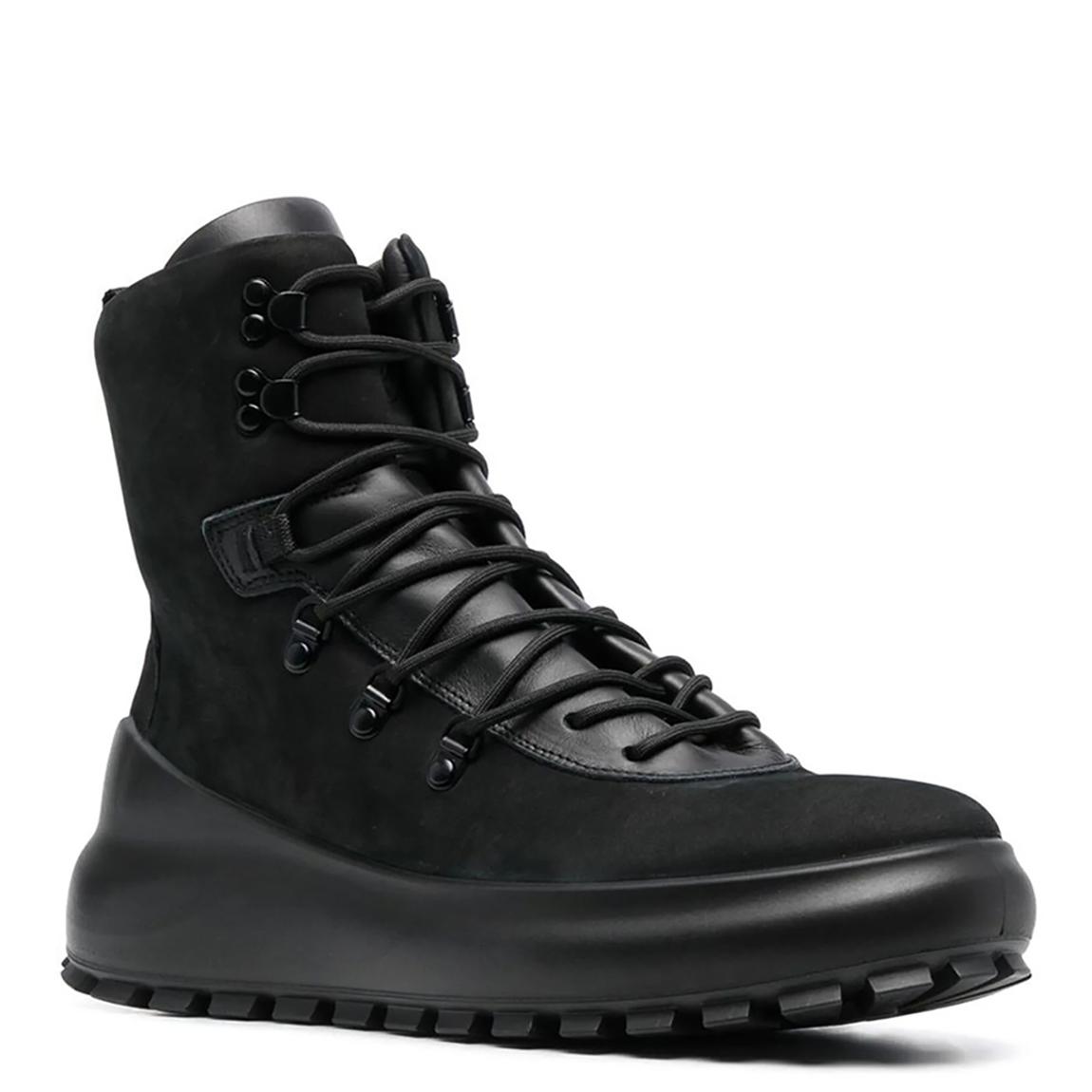 Black Field Leather Boots main product photo