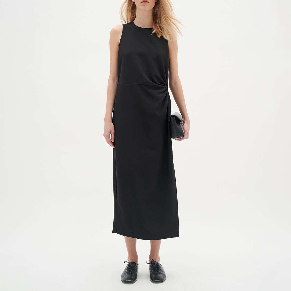 Black Round Neck Dress main product photo