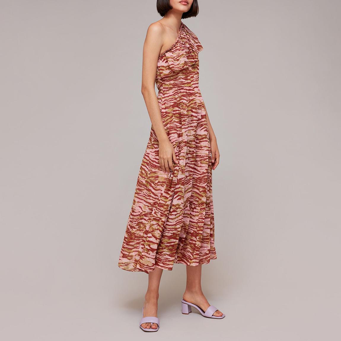 Multi Clouded Tiger Asymmetric Dress main product photo