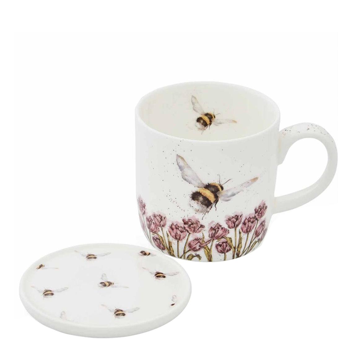 Mug & Coaster - Bumble Bee main product photo