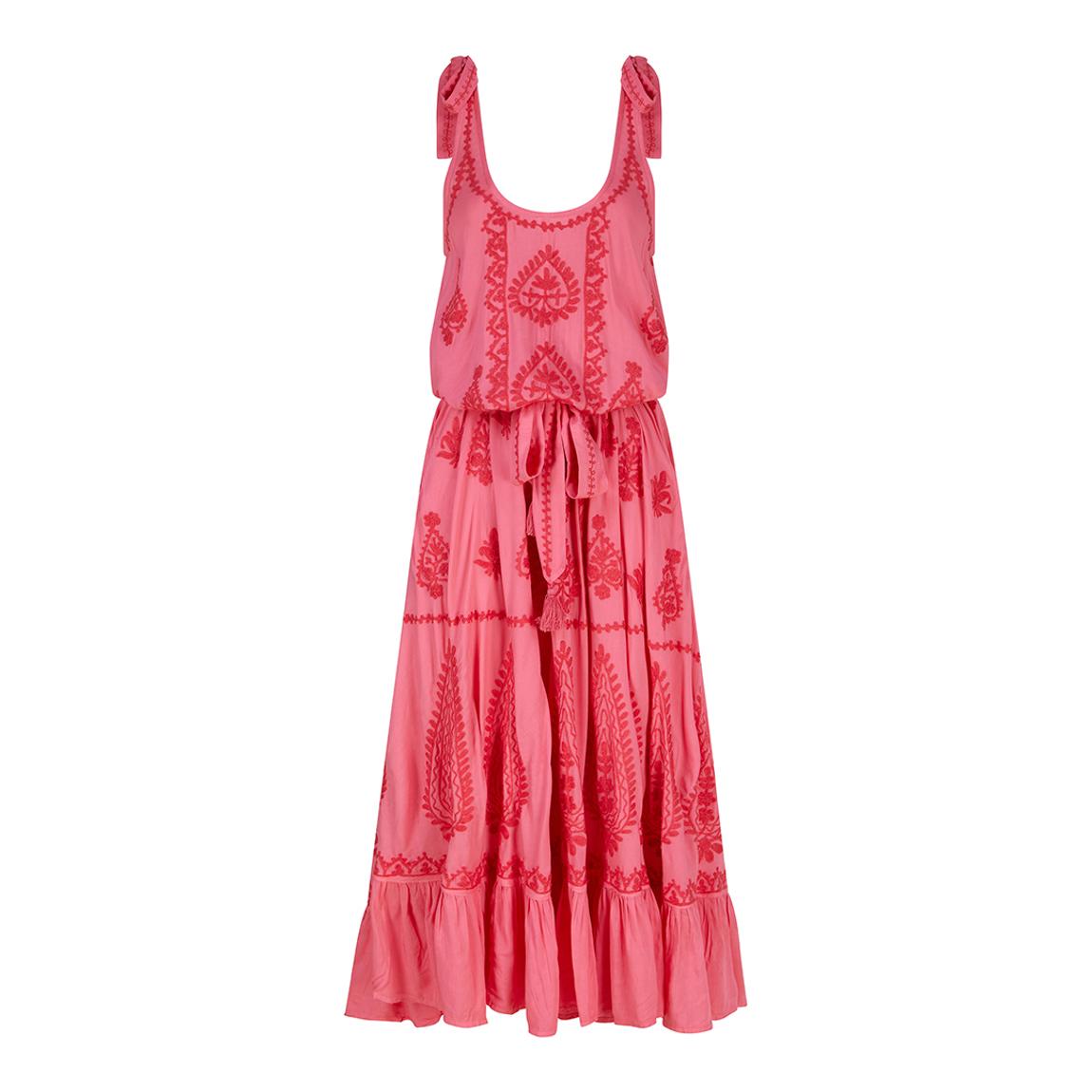 Pink Atzaro Maxi Dress main product photo