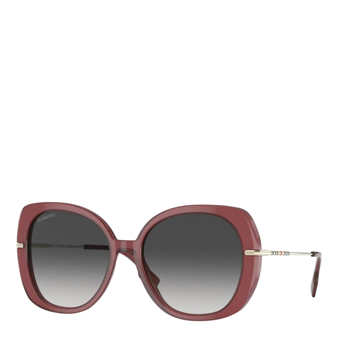 Women's Red Burberry Sunglasses 55mm main product photo