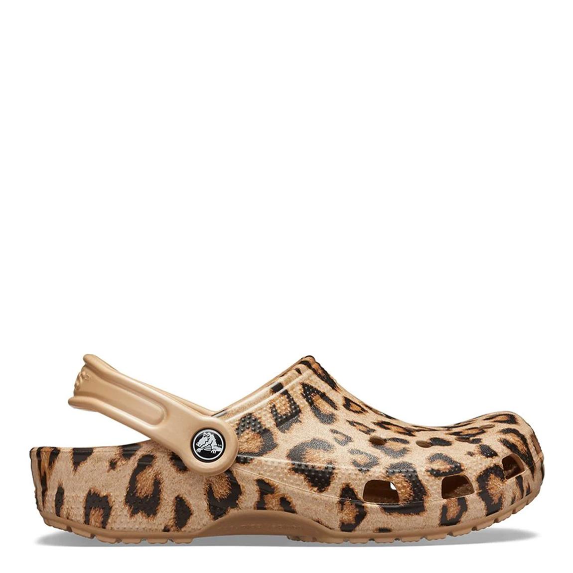 Unisex Leopard Print Classic Clogs main product photo