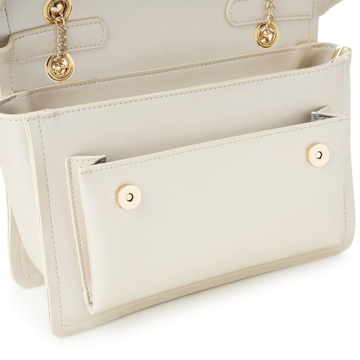 Vince Camuto Ivory Sorrento Shoulder Bag - BrandAlley