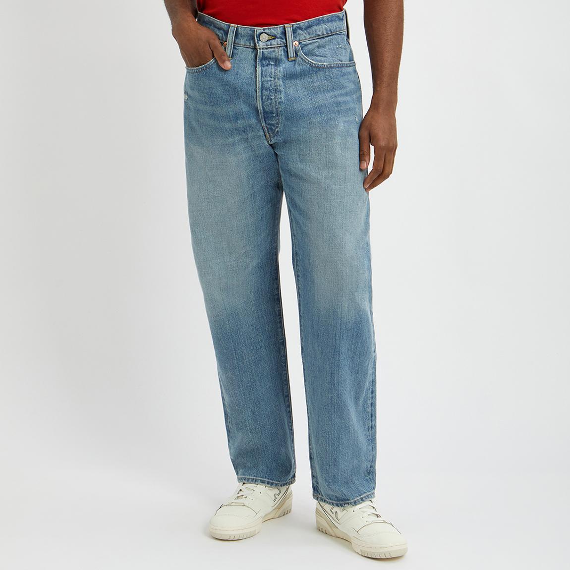 Blue Vintage Classic Straight Leg Jeans main product photo