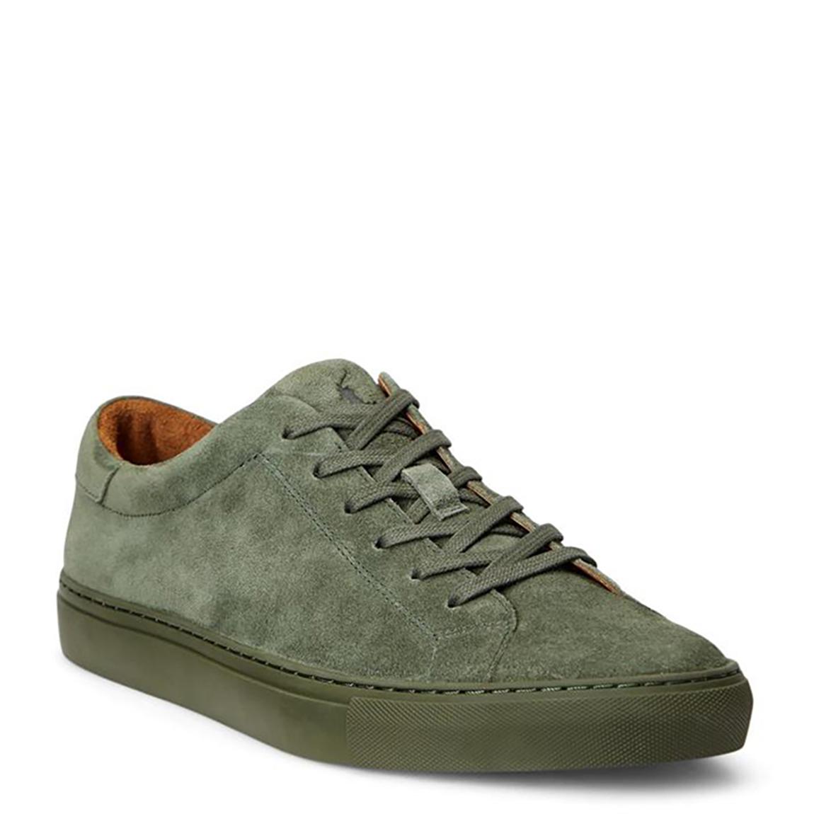 Green Jermain Suede Trainers main product photo