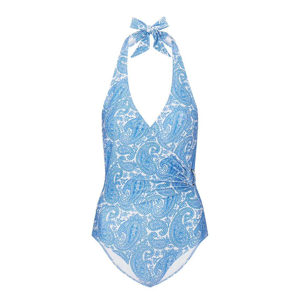 Blue Cross Over Swimsuit main product photo