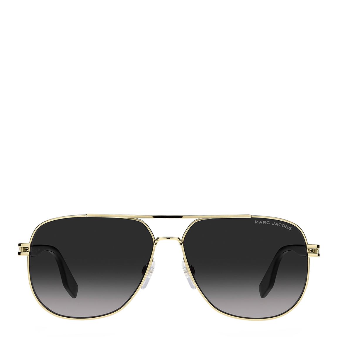 Men's Black & Gold Marc Jacobs Sunglasses main product photo
