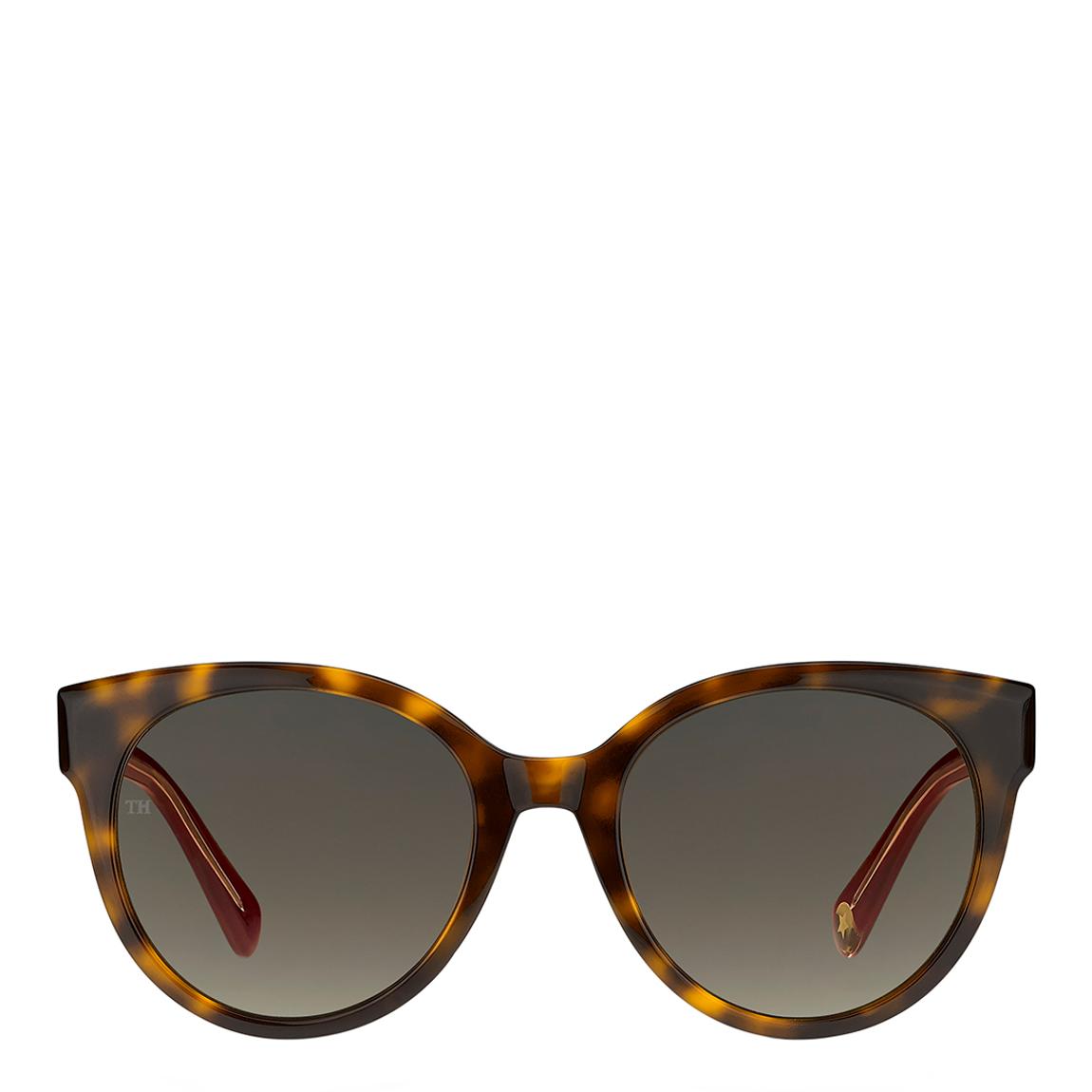 Havana Rectangular Flat Top Sunglass Frames main product photo