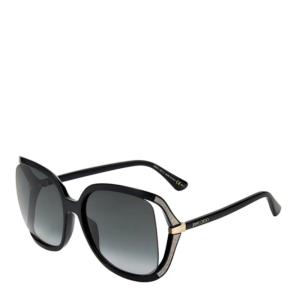 Women's Black Jimmy Choo Sunglasses 60mm main product photo