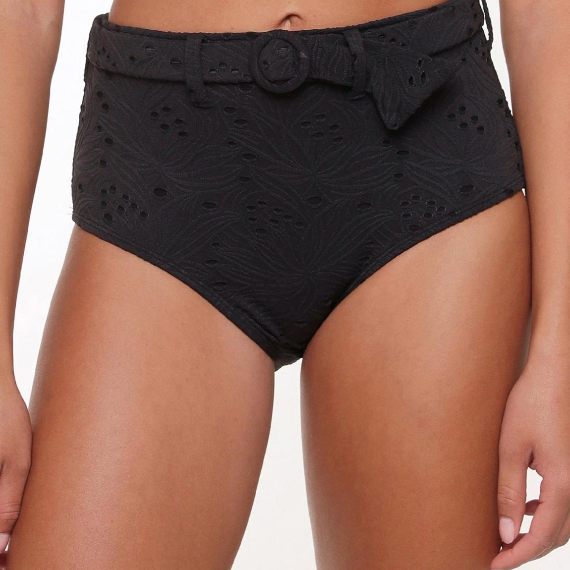 Black High waist brief main product photo