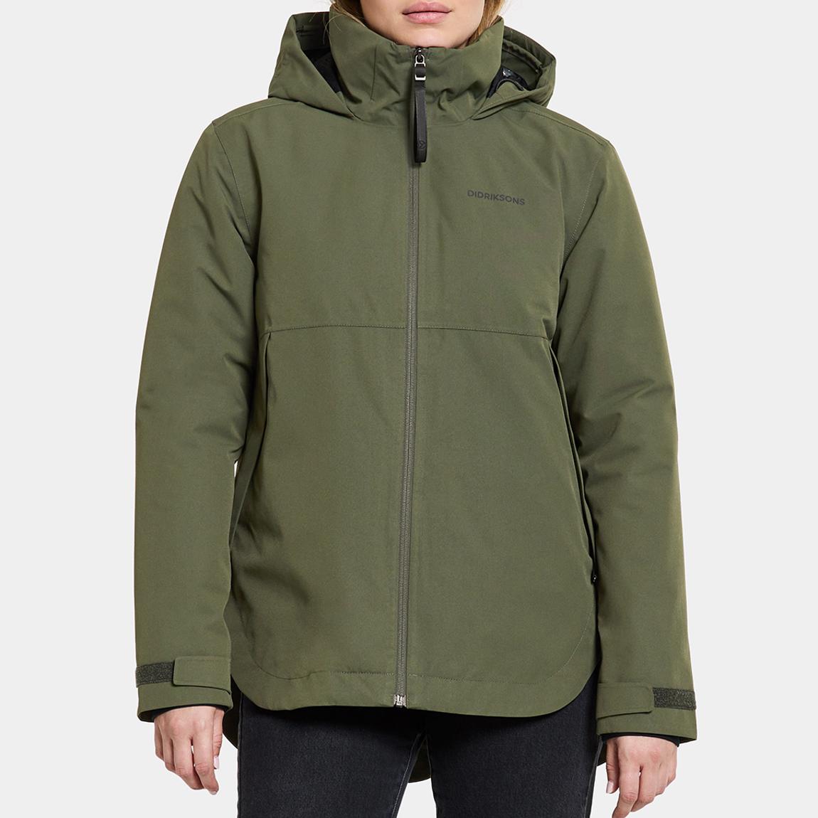 Green Jennie Waterproof Jacket main product photo