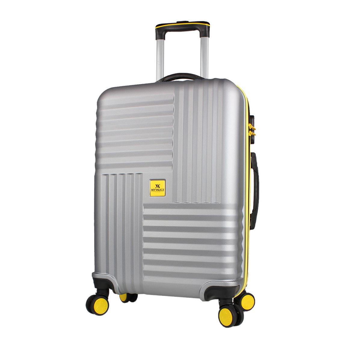 Grey PLEO Medium Suitcase main product photo