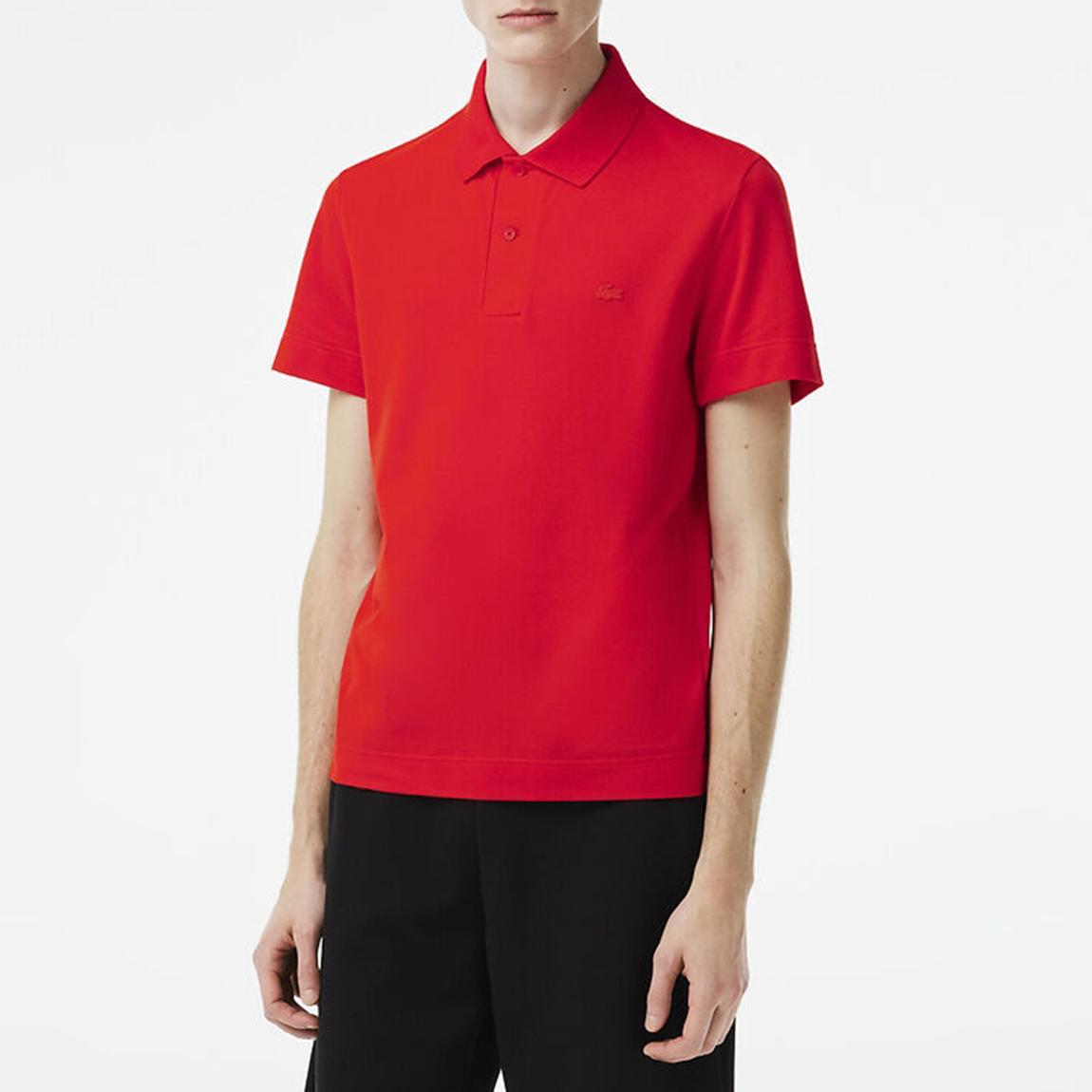 Red Cotton Polo Shirt main product photo
