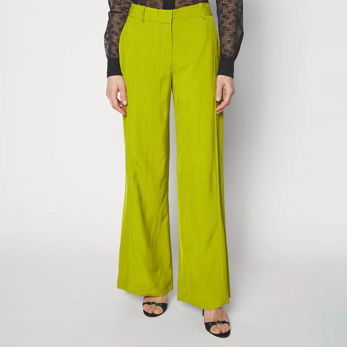 Green Wide Leg Trousers main product photo
