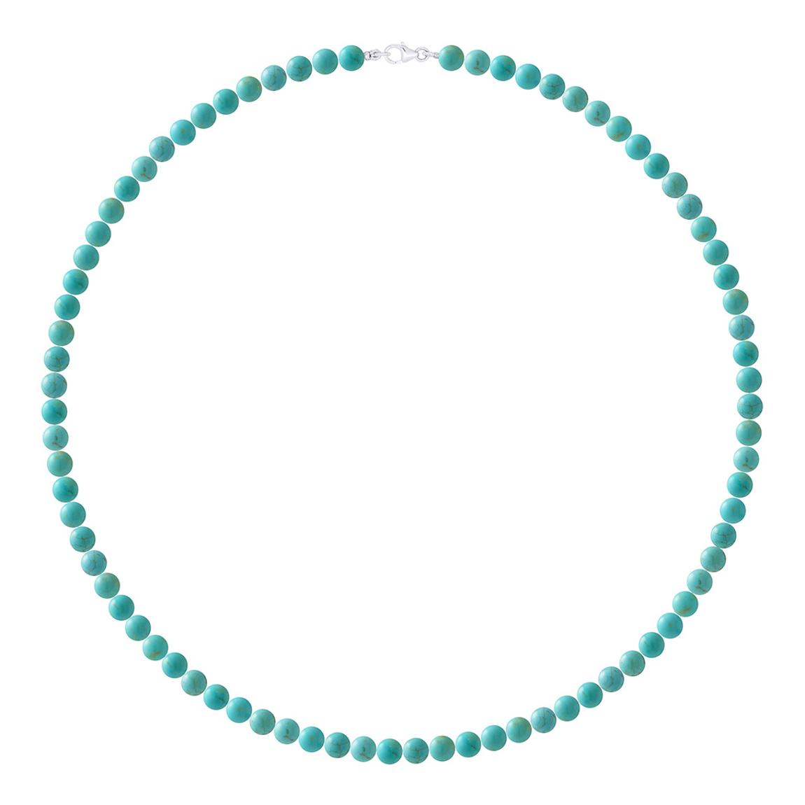 Turquoise Pearl Necklace 50cm main product photo