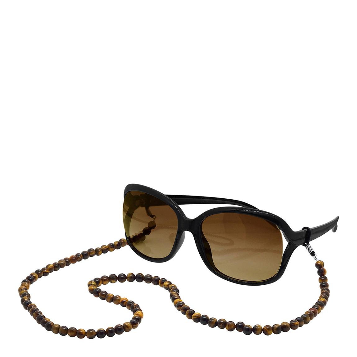 Tiger Eye Chain for Glasses and Mask Holder main product photo