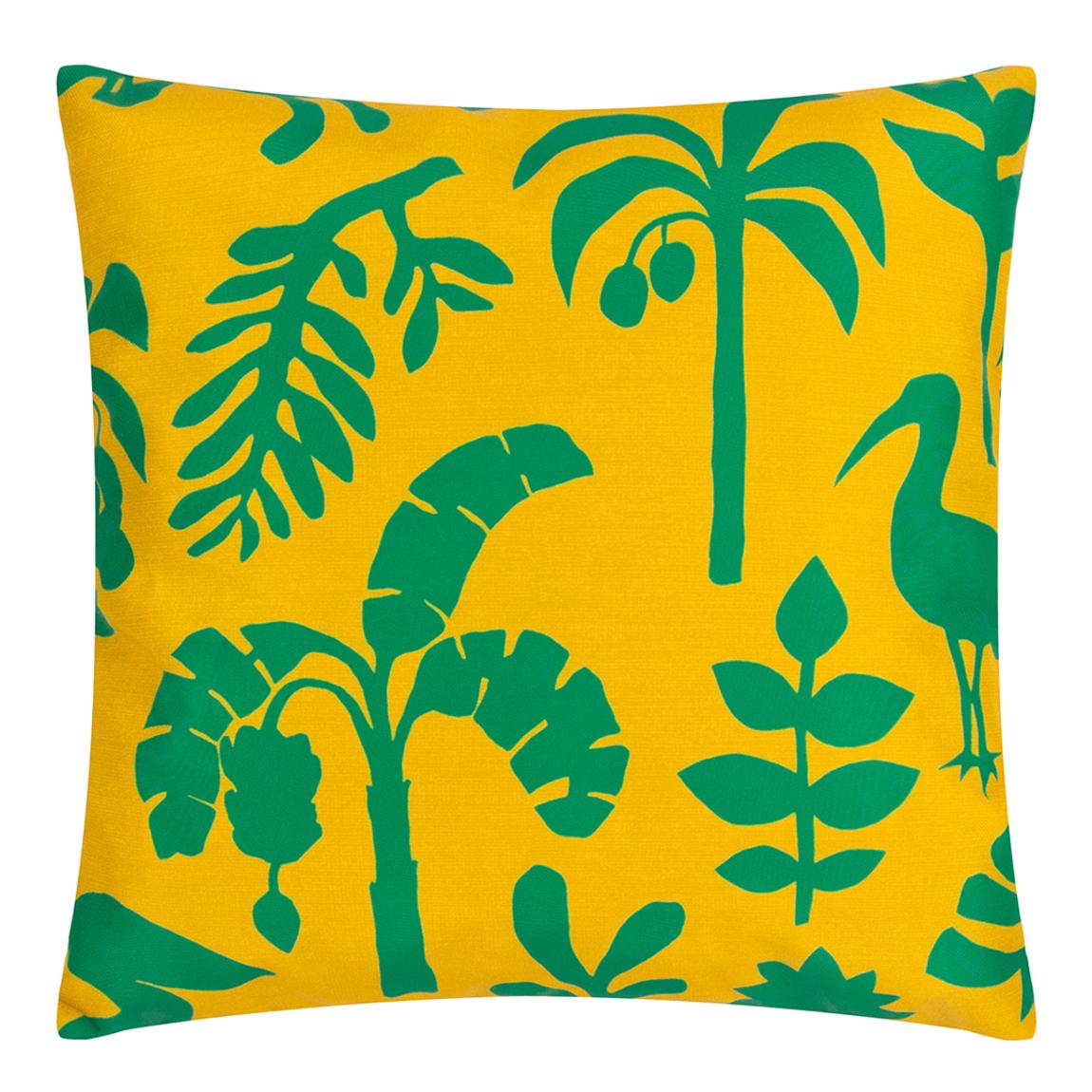 Marula 43x43cm Outdoor Cushion, Teal main product photo
