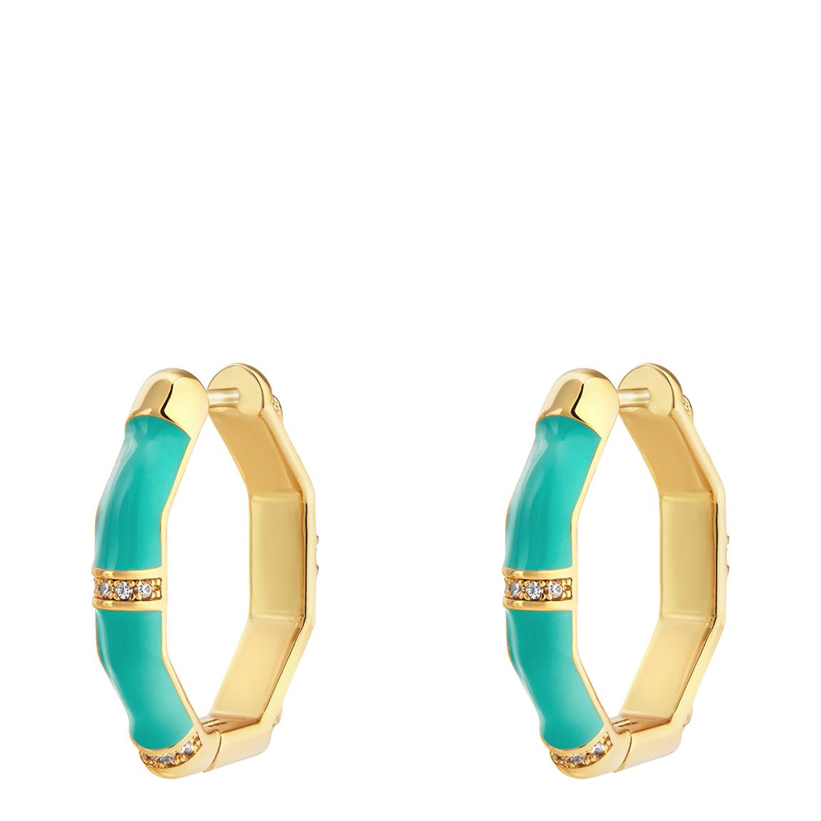 18K Recycled Gold The Bermuda Earrings main product photo