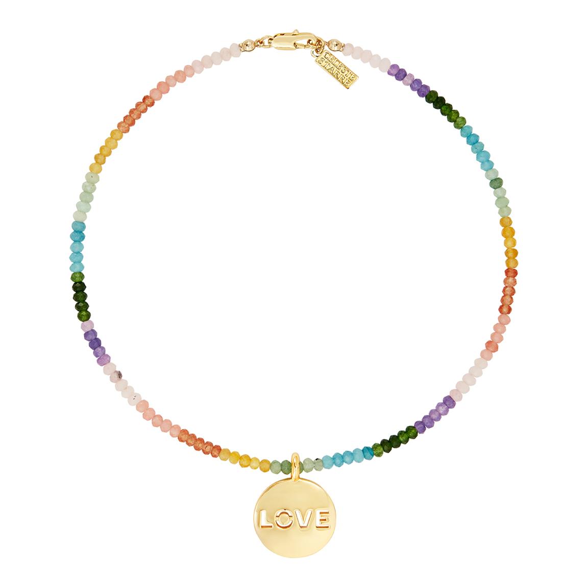18K Recycled Gold All You Need Is Love Necklace main product photo