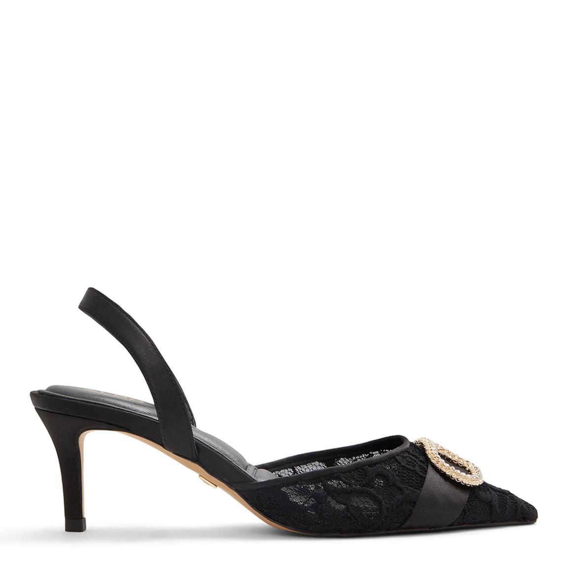 Black Decora Heeled Shoes main product photo