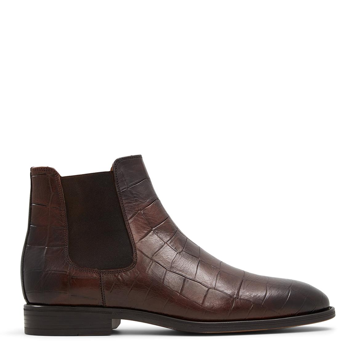 Dark Brown Gruv Chelsea Boots main product photo