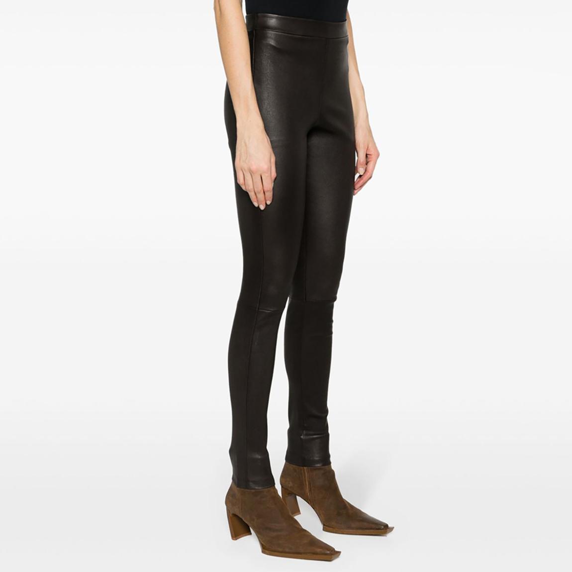 Black Adbelle High Waist Leather Leggings main product photo