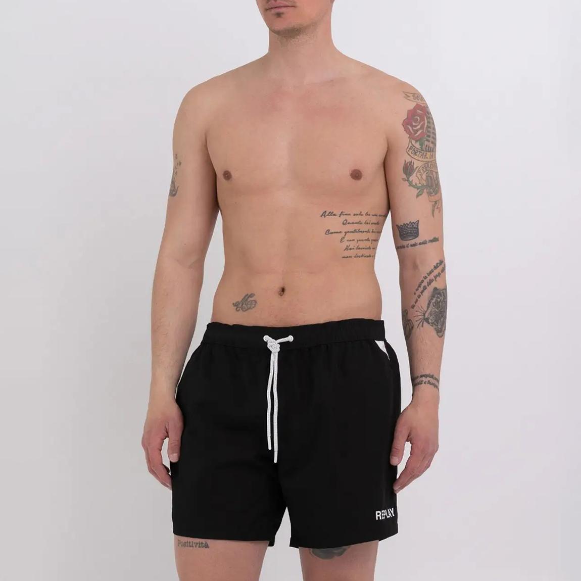 Black Swim Shorts main product photo