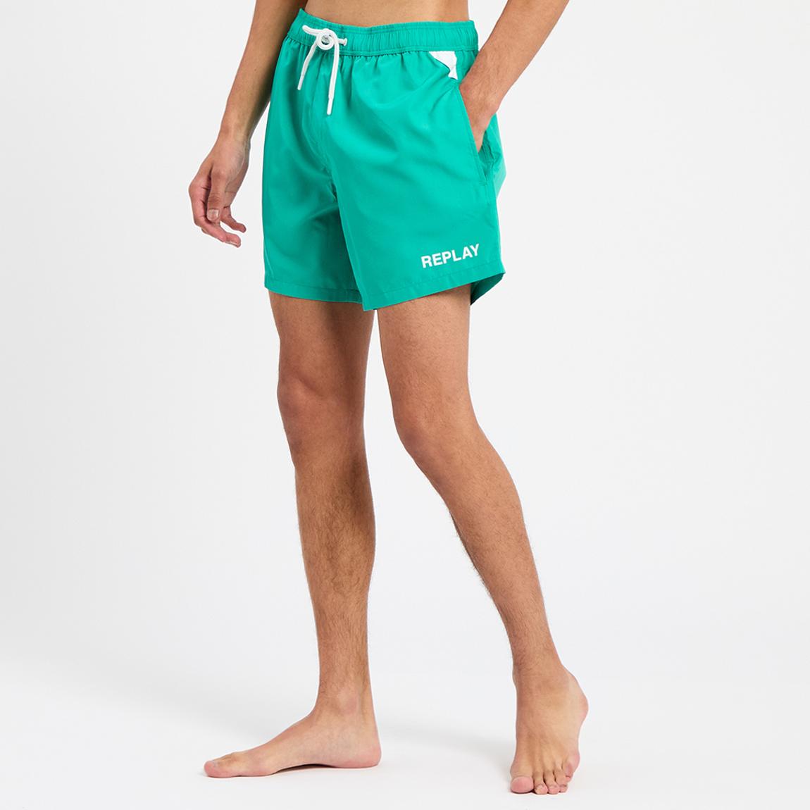 Green Swim Shorts main product photo