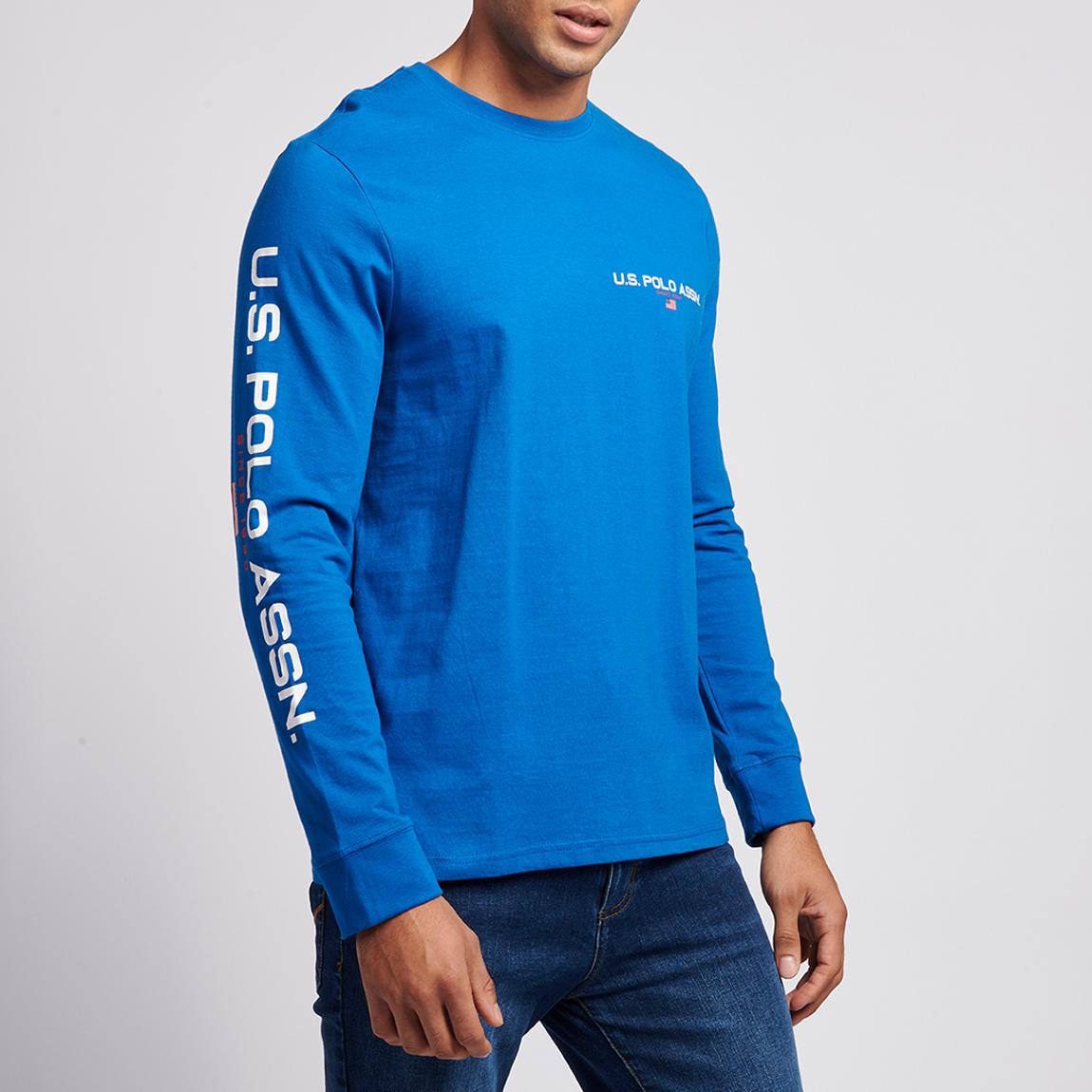 Blue Side Arm Logo Cotton Top main product photo