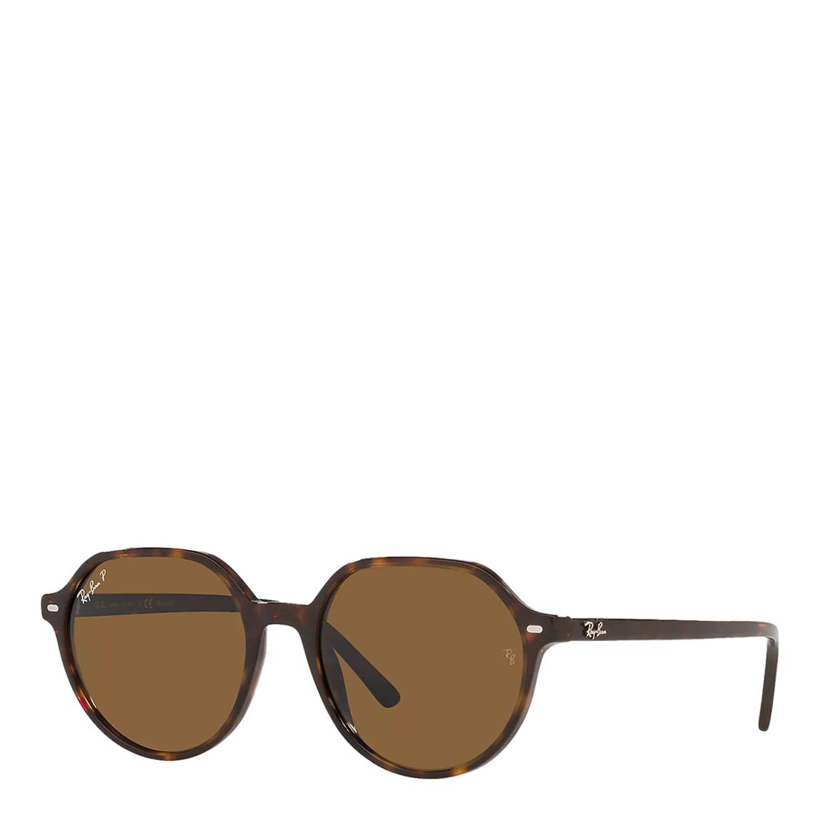 Polished Havana Thalia Sunglasses 53mm main product photo