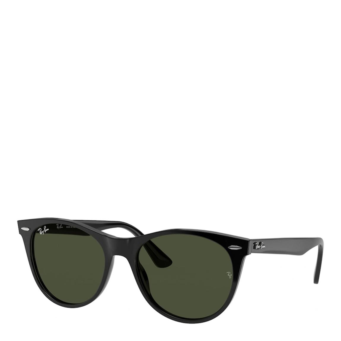 Black Wayfarer II Sunglasses 52mm main product photo