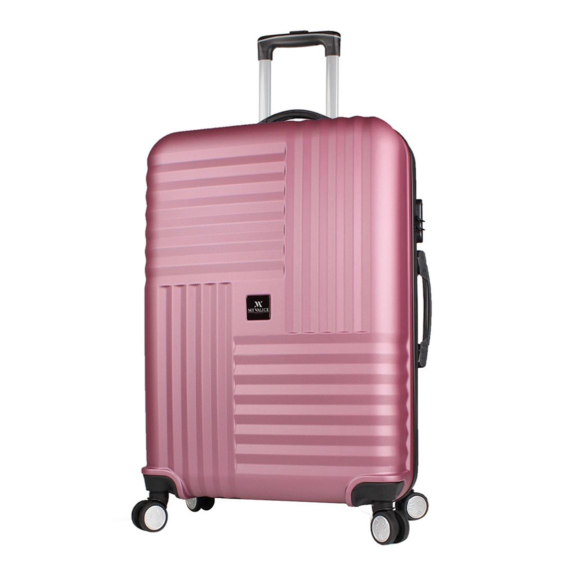 Rose Gold PLEBRLD Suitcase main product photo