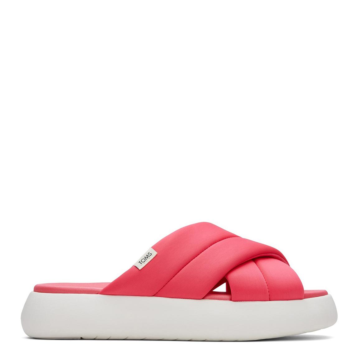 Women's Pink Alpargata Mallow Crossover Slide main product photo