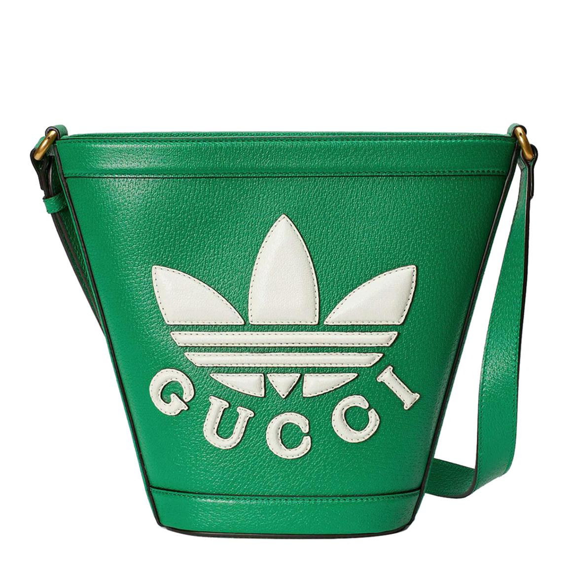Adidas X Gucci Green Bucket Bag main product photo