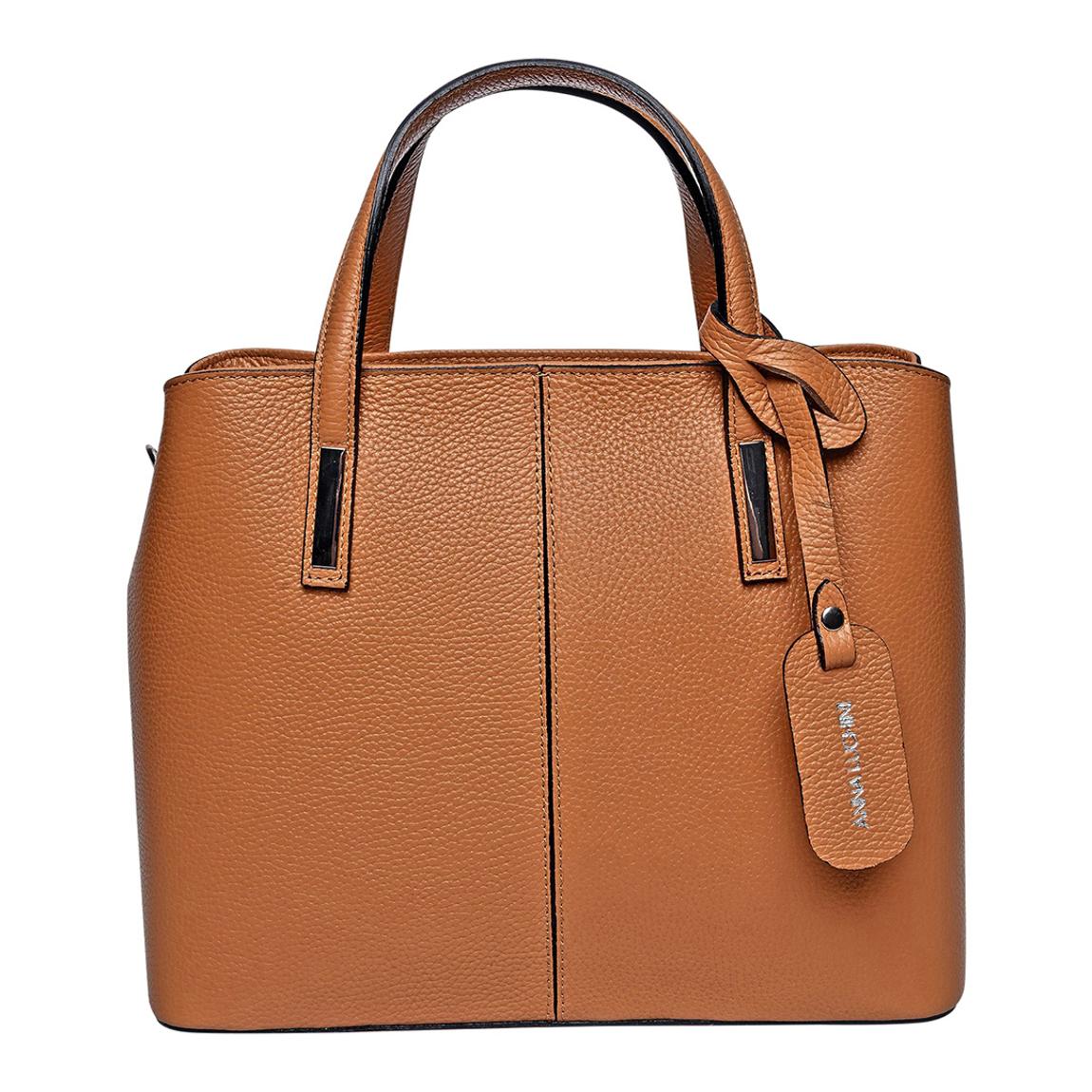 Brown Leather Tote Bag main product photo