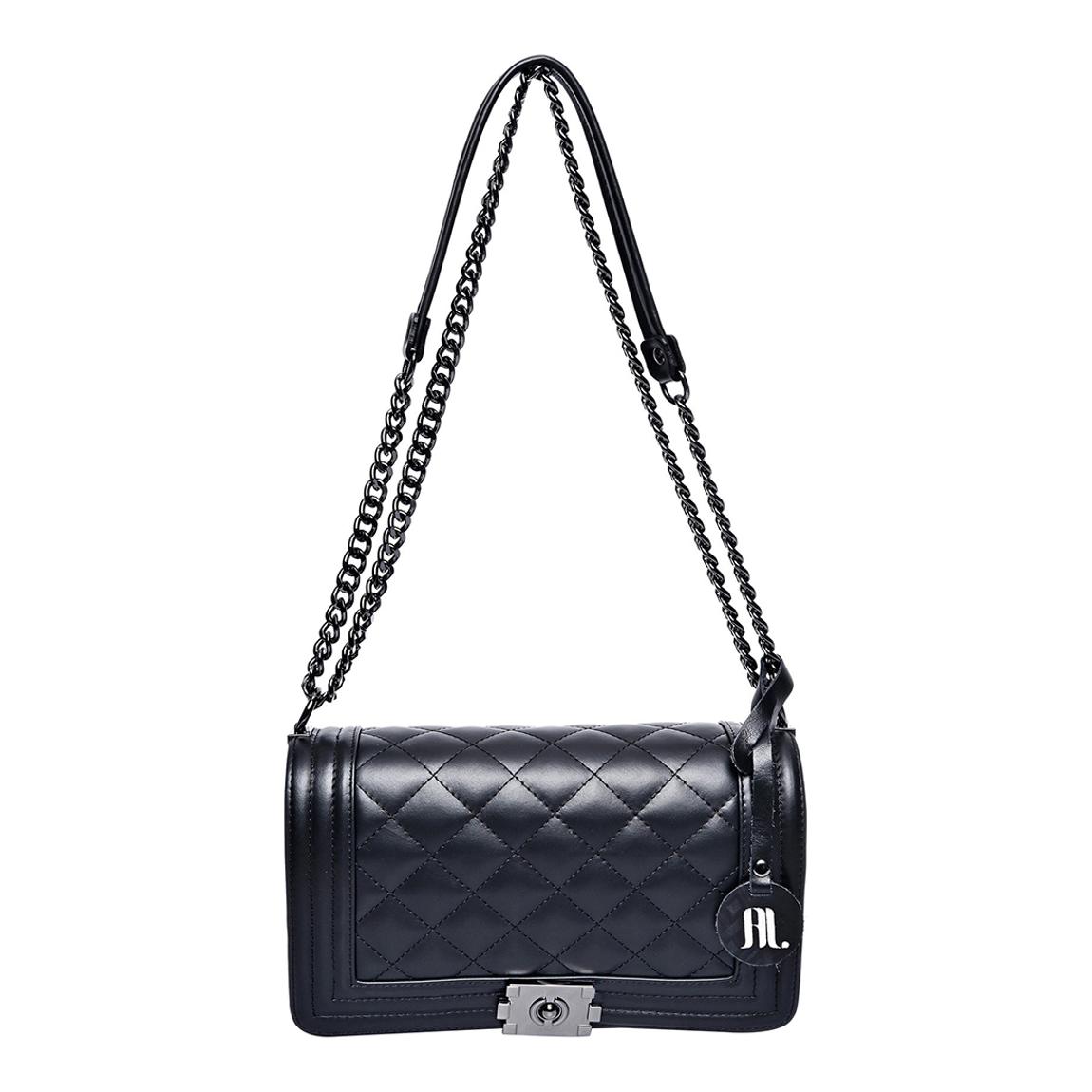Black Anna Luchini Shoulder Bag main product photo