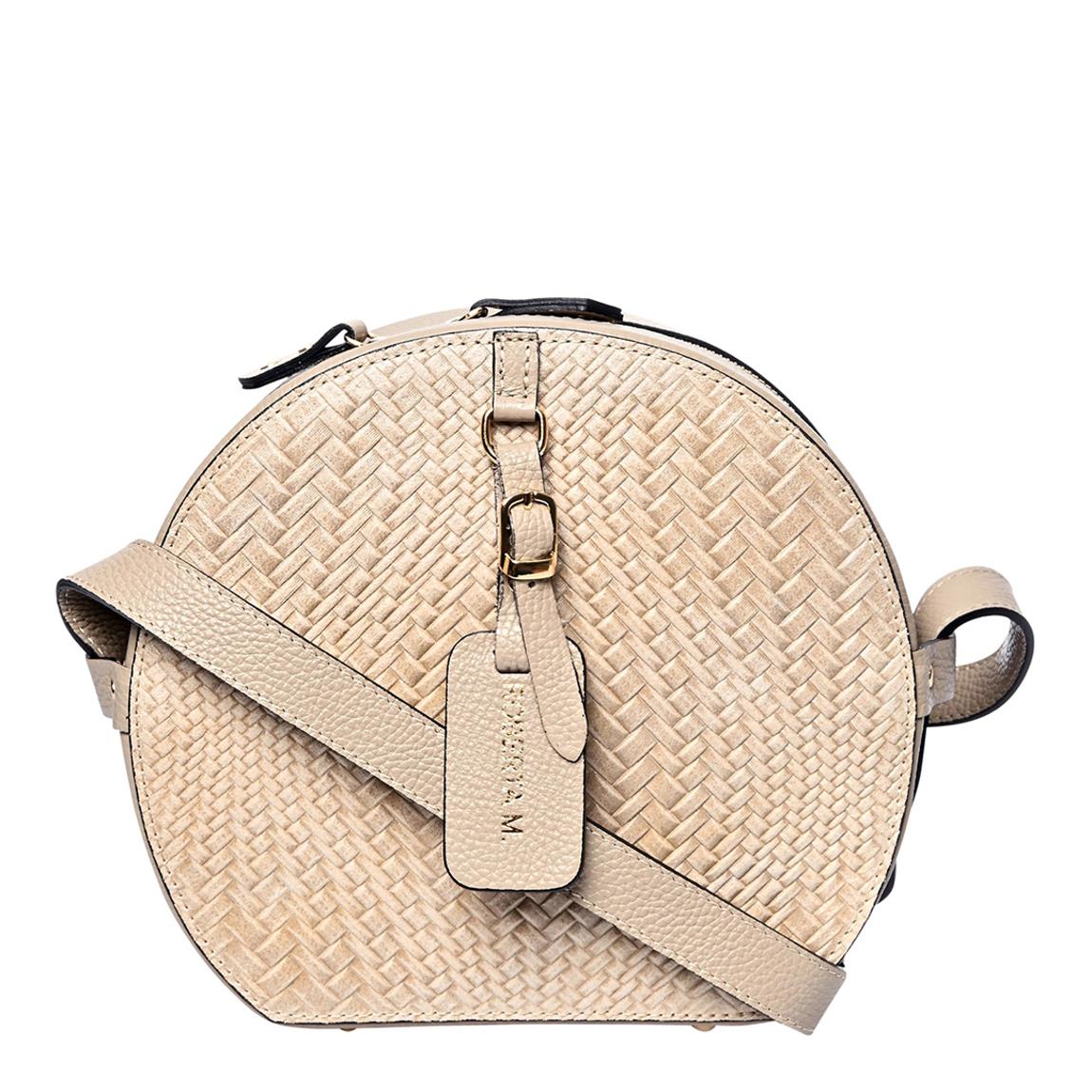 Brown Italian Leather Shoulder Bag main product photo