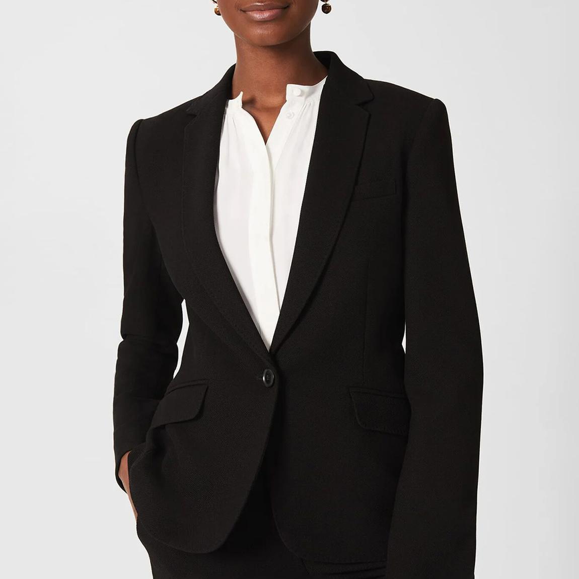 Black Ophelia Single Breasted Blazer main product photo