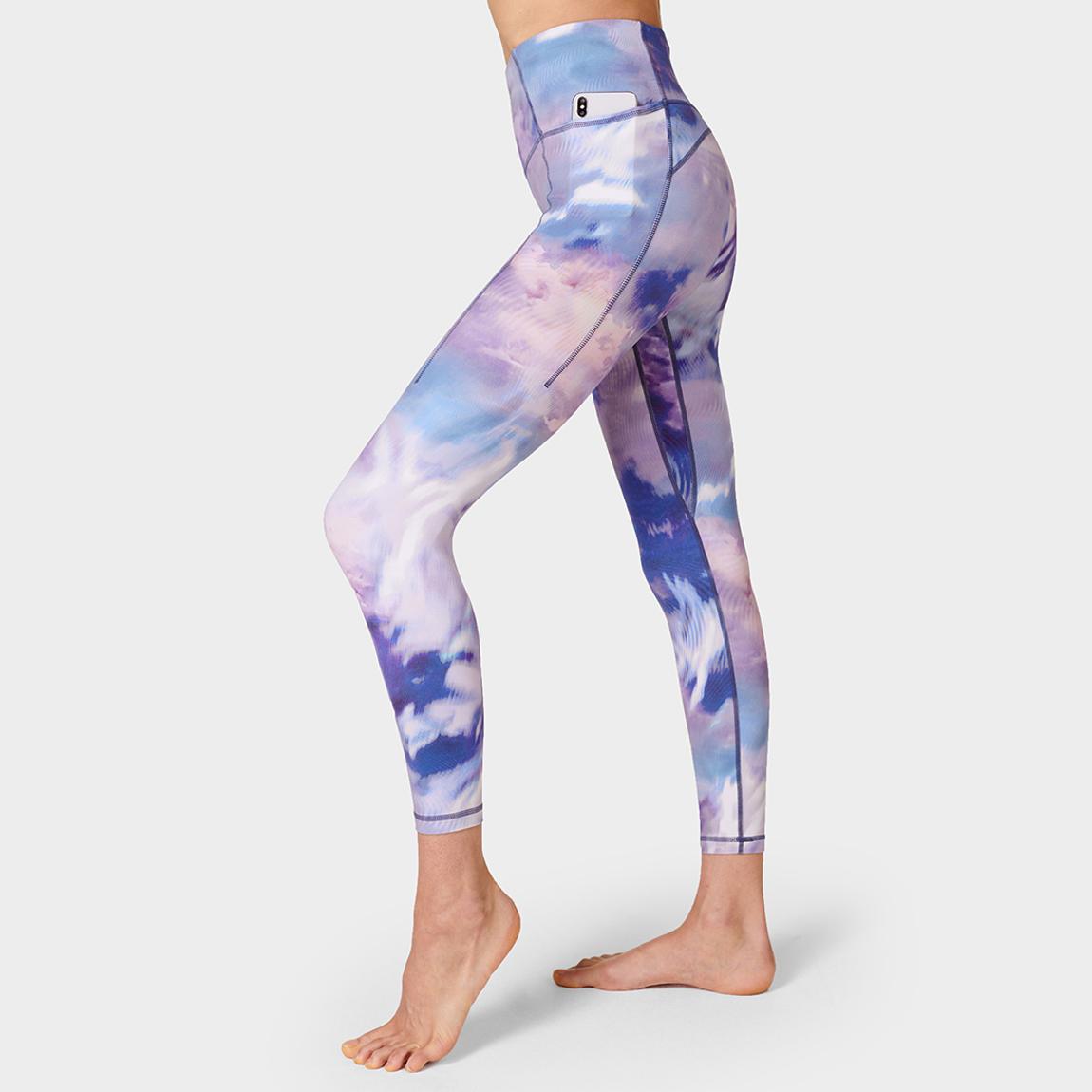 Purple Super Soft 7/8 Yoga Leggings main product photo