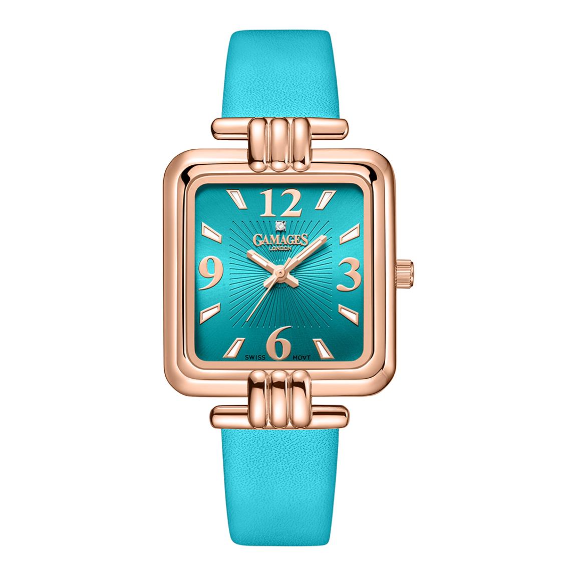 Gamages Of London Ladies Mermaid Diamond In Rose Teal main product photo