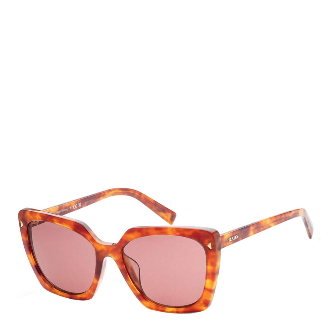 Women's Brown Prada Sunglasses 55mm main product photo